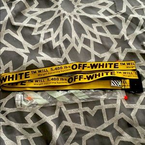 Off White Industrial Belt